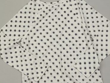 białe bluzki z długim rękawem reserved: Bluzka Damska, Marks & Spencer, S, stan - Dobry