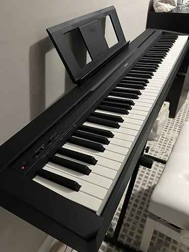 ноты: Цифровое пианино Yamaha P-48B Япония оригинал - Полноразмерная — 1