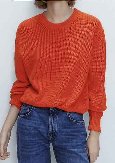 massımo: Sviter, Massimo Dutti, M, rəng - Narıncı — 1
