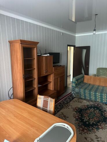 долгосрочная квартира кызыл аскер: 2 комнаты, Собственник, Без подселения, С мебелью полностью