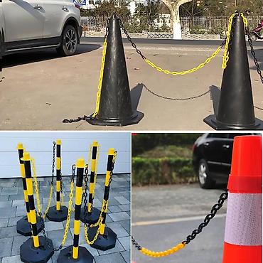 Metal zəncirlər: Ayirıcı zəncir VKLUXP04SQ, plastik, 8 mm, 25 m Xüsusiyyətlər Brend — 3