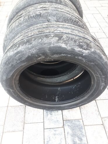 Шины: Шины 215 / 55 / R 17, Лето, Б/у, Комплект, Легковые, Bridgestone