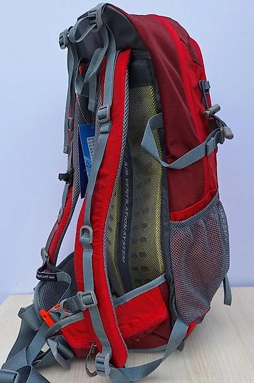 Sportske torbe i rančevi: Planinarski ranac Senterlan Adventure 35L – crveni - Zapremina: 35 — 8