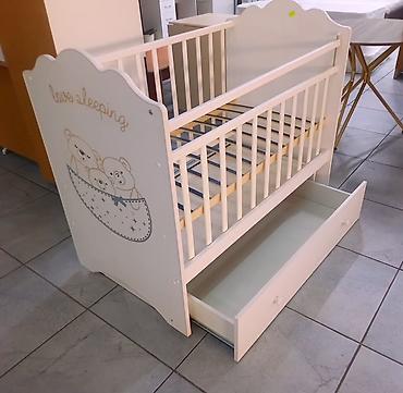 bunk bed: Детская односпальная кровать, Б/у, Для девочки, Для мальчика, С матрасом, МДФ, Платная доставка — 1
