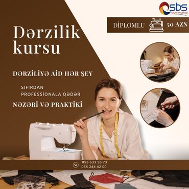 derzı: 6 aylıq dərzilik kursu