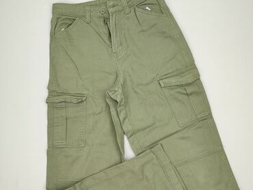 spodnie z zamkiem z boku h m: H&M Divided, Spodnie cargo damskie, rozmiar XS