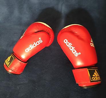 İdman və istirahət: Məhsul: Adidas boks əlcəkləri (cüt) 2 dəfə istifadə olunub, problemi — 3