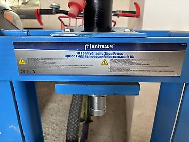 Автосервисное оборудование: UniTRAUM 10 Ton Hydraulic Shop Press – hidravlik pres Texniki — 3