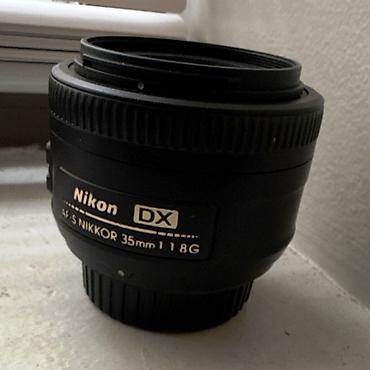lens nikon: Nikon DX AF-S NIKKOR 35mm f/1.8G Lens Nikon F Mount AF/MF 52mm Nikon — 2