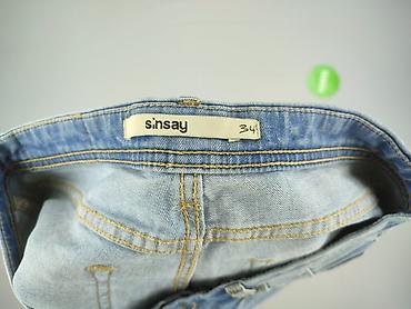 converse podrobki: Sinsay, Jeansy damskie, rozmiar XS — 4