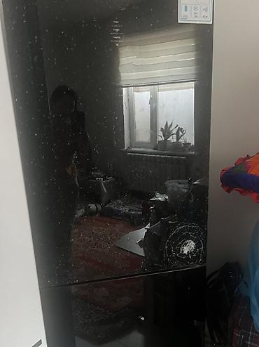 Муздаткычтар: Холодильник Аvest черный стекло сломанный — 2