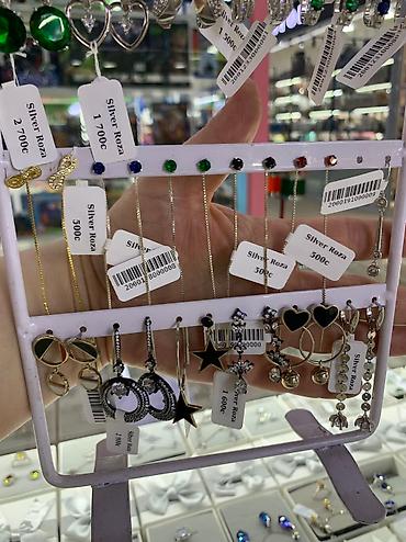 Серебряные серьги: Серебряные серьги, Проба 925, Женские, Новый — 7