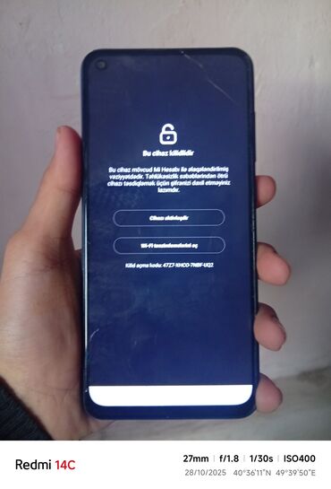 капсульная кофемашина баку: Xiaomi Redmi (Model: M2003J15SG) - Rəng: mavi gövdə - Arxa kamera
