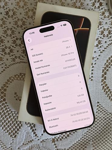 Apple iPhone: IPhone 16 Pro, 128 GB — 4
