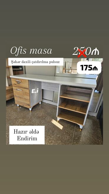 Uşaq və gənc otağı üçün dəstlər: Oğlan və qız üçün, Yeni, Yazı masası
