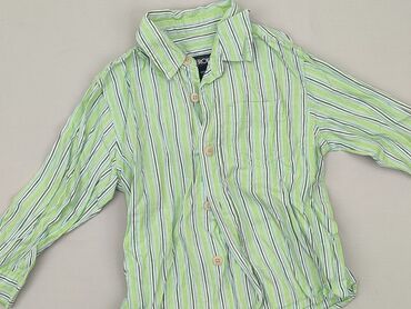 Children's Items: Shirt 1.5-2 years, condition - Very good, pattern - Striped, color - Green