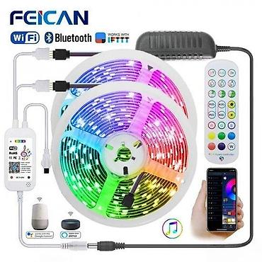 kamen: LED traka Svetla 5m 10m 15m 20m 25m 30m RGB APLIKACIJA. LED traka — 10
