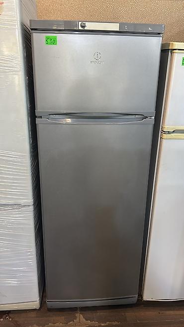 Indesit iki qapılı soyuducu - Rəng: metalik boz (inox görünüşü) - Üst