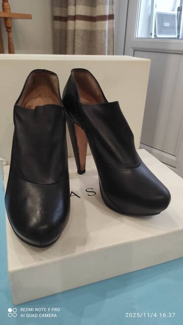 Сапоги: Женская обувь, набор из 4 пар. 1) Ботильоны на высокой шпильке с — 7