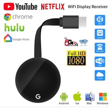 Акустические системы man беспроводные - Кыргызстан: Chromecast — это технология, которая позволяет транслировать ваши