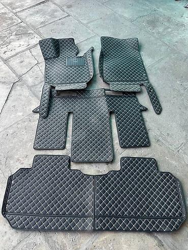 Полики: 3D Экокожа Полики Для салона цвет - Черный, Б/у, Самовывоз — 26