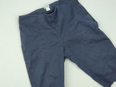 niebieskie sukienki plus size: H&M, Material trousers for women, size S (EU 36)