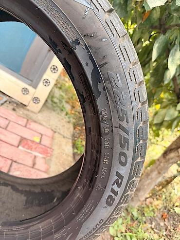 Шины: Одна штука. Бир штук эле Шины Pirelli зимние, фрикционные (липучка) — 6
