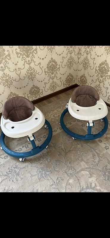 Детские ходунки: Детские ходунки, комплект из двух штук. - Круглая устойчивая база на — 1