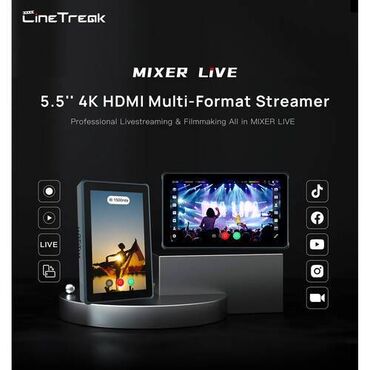 Digər foto və video aksesuarları: Cinetreak Mixer Live 💠 Brend: Cinetreak 💠 Model: Mixer Live 💠 Rəng — 16
