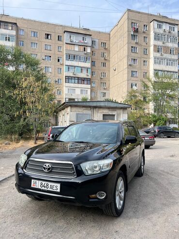 Toyota: Toyota Highlander: 2007 г., 3.3 л, Вариатор, Гибрид, Внедорожник