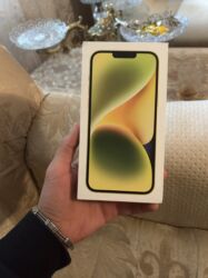 купить инверторный кондиционер в баку: IPhone 14 Plus, 128 GB, Sarı, Simsiz şarj, Face ID