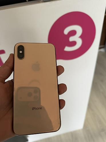 ikinci el tv satış: IPhone Xs, 64 GB, Qızılı, Simsiz şarj, Face ID — 2