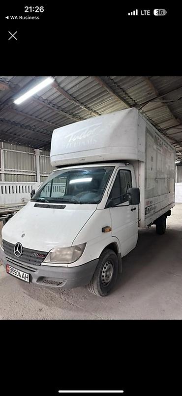 наклейка спринтер: Mercedes-Benz Спринтер: 2003 г., Механика, Дизель, Фургон — 1