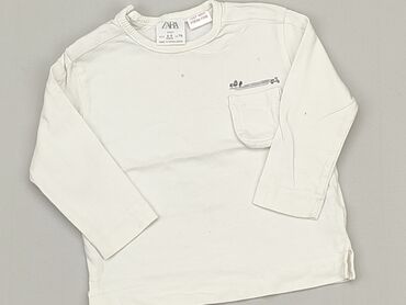 hiszpanka bluzka czarna: Bluzka, Zara, 6-9 m, 68-74 cm, stan - Zadowalający
