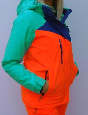 killtec jakna: Ženska zimska/ski jakna – trobojna (neon narandžasta, tirkizna — 2