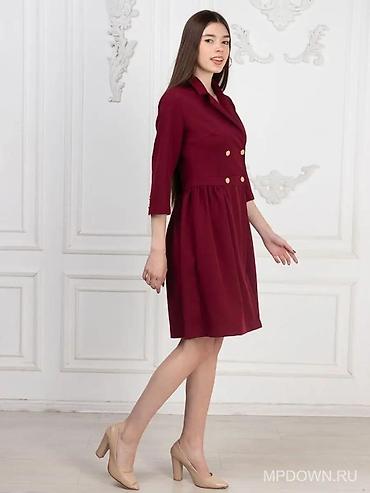 пиджак: Повседневное платье, Made in KG, Платье-пиджак, L, XL, S — 5