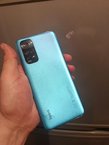 bakcell telefon kredit: Redmi Note 11, 128 GB, rəng - Mavi, Sensor, Barmaq izi, İki sim kartlı — 2