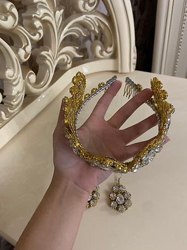 кошельки бишкек: Свадебная корона и серьги состояние идеальное — 3