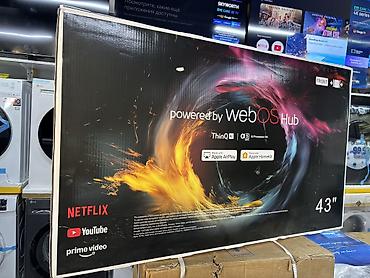 Телевизоры: 🔥🔥АКЦИЯ ‼️👍👍 У НАС САМЫЙ НИЗКИЙ ЦЕНЫ. АКЦИЯ!!! LG WEBOS 43 ДЮМ at lalafo.kg — 8 Телевизоры: 🔥🔥АКЦИЯ ‼️👍👍 У НАС САМЫЙ НИЗКИЙ ЦЕНЫ. АКЦИЯ!!! LG WEBOS 43 ДЮМ — 8