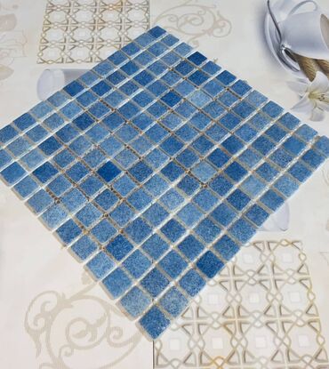 Hovuzlar: Hovuz ucun mozaika. Yerli istehsal mozaikalar Turkiye istehsali — 5