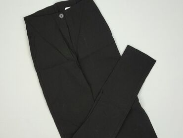 plisowane spodnie reserved: Material trousers for women, size XS (EU 34)