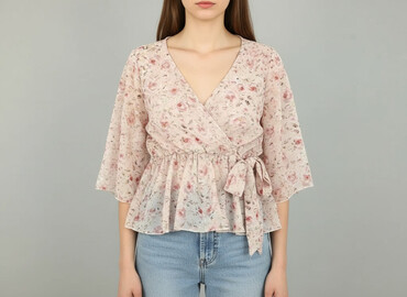 shein eleganckie bluzki plus size: Shein, Bluzka damska, rozmiar M