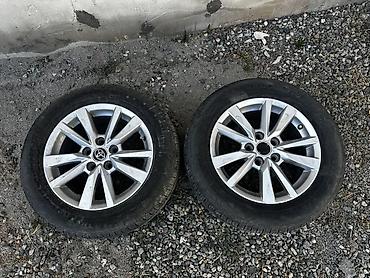 15 disk type 1: Литые диски Toyota с шинами — комплект из 2 шт. 215/60/R16 В идеальном — 1