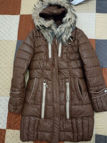 спортивное оборудование: Пуховик, Длинная модель, С капюшоном, 2XL