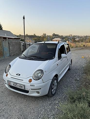 Chevrolet Matiz: 2001 г., 0.8 л, Механика, Бензин, Хэтчбэк