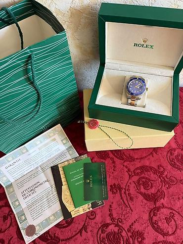 lil solid 2 plus: Rolex Submariner Date – mavi siferblat və mavi seramik bezel - — 9