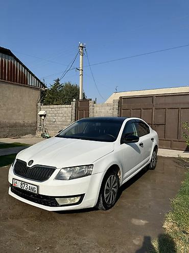70 сом: Skoda Octavia: 2016 г., 1.6 л, Автомат, Бензин, Лифтбек — 1