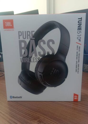 jbl 510: Yeni qutusu açılmamış Simsiz qulaqlıq JBL Tune 510BT Black satılır