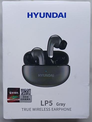 şəkil at: Yeni Simsiz (Bluetooth) Qulaqcıqlar, rəng - Boz — 1