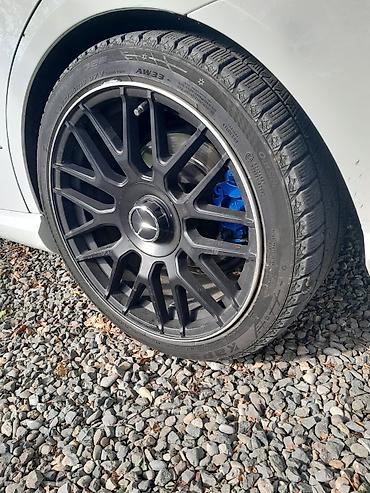tap az avtomobil kredit: Mercedes-Benz üçün komplekt teker disksiz satilir tecili — 3